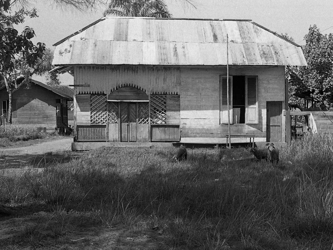 インドネシアの木造住宅