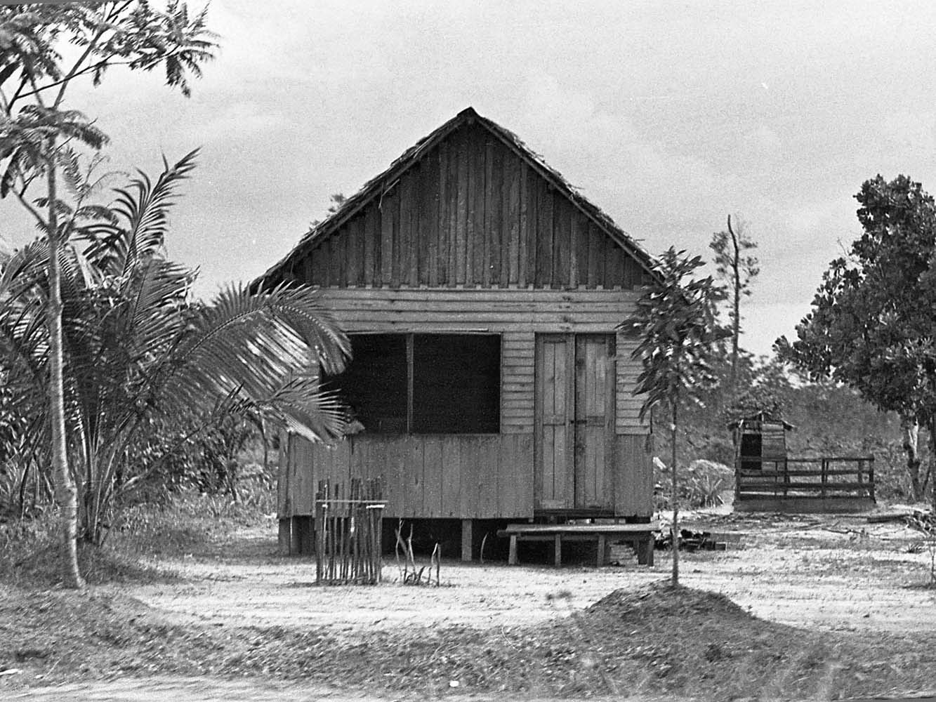 インドネシアの木造住宅