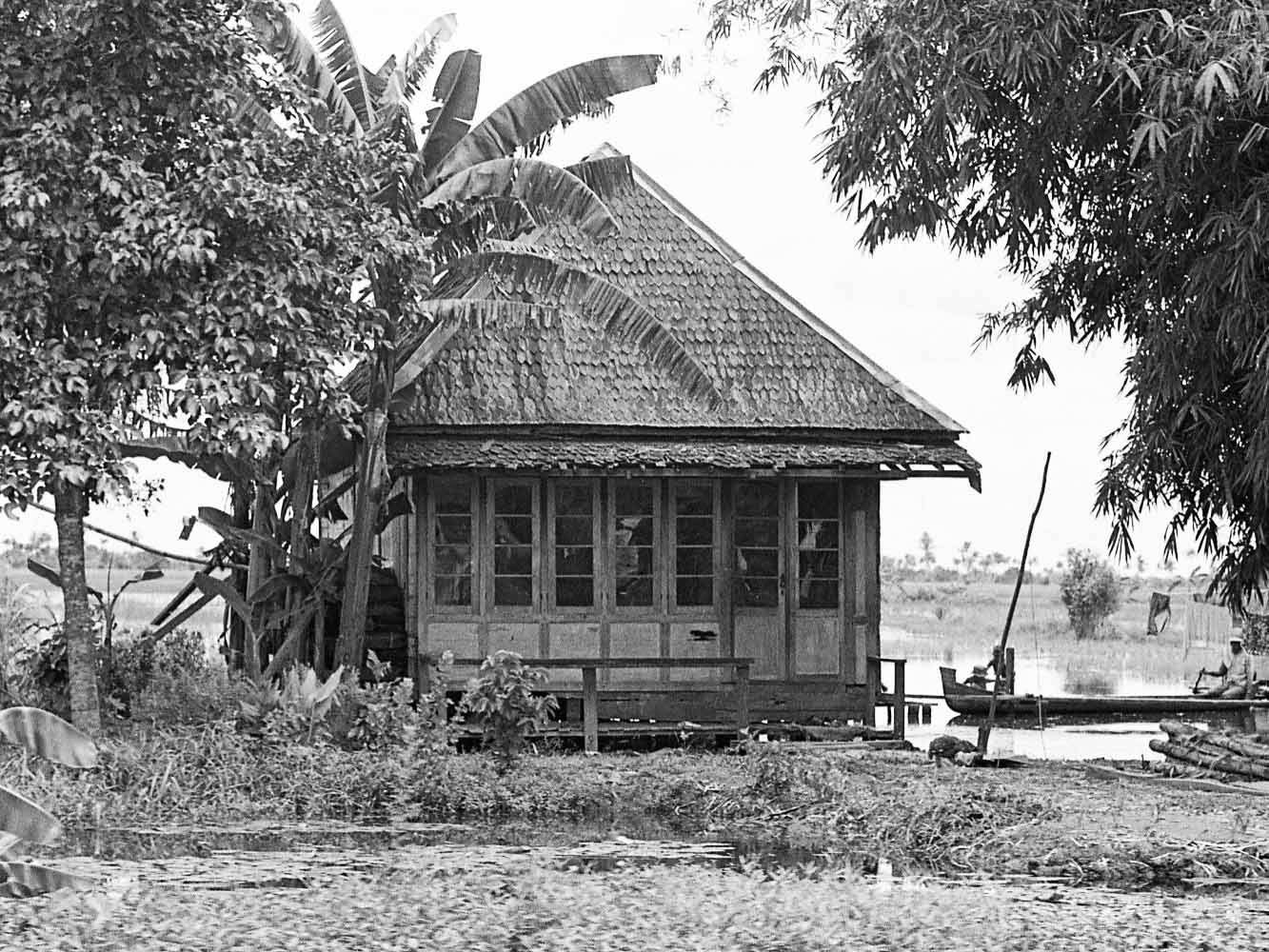 インドネシアの木造住宅