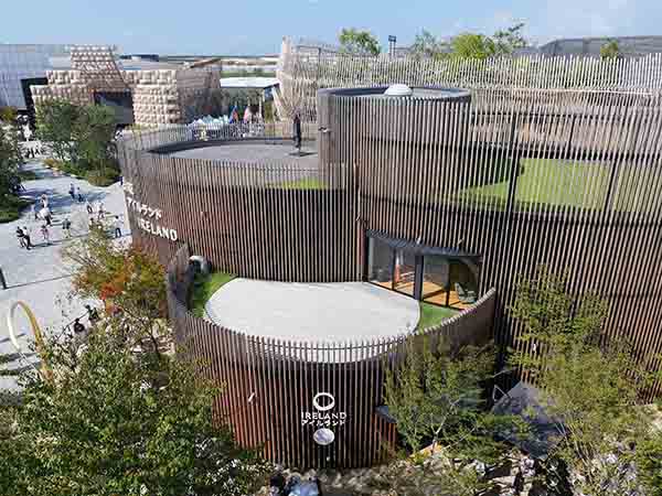 関西万博-アイルランド館内