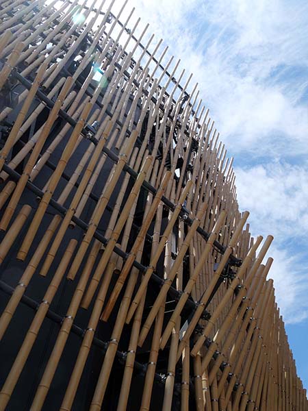 関西万博マレーシア館屋上