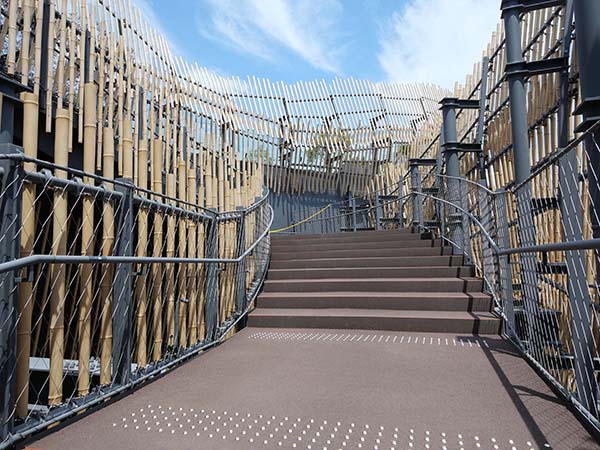 関西万博マレーシア館屋上