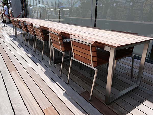 関西万博マレーシア館屋上