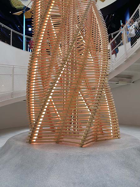 関西万博マレーシア館屋上