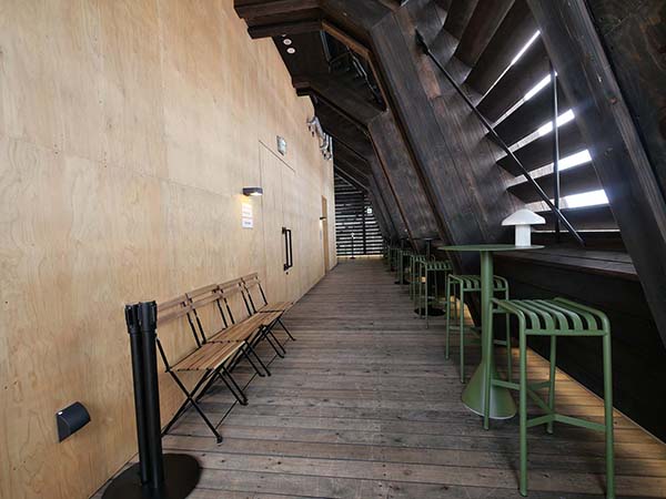 関西万博北欧館屋上