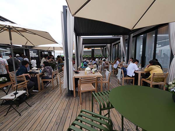 関西万博北欧館屋上