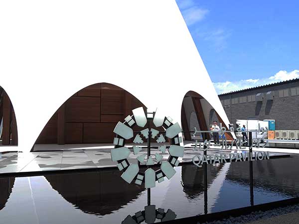 カタール国 Qatar|2025年大阪・関西万博|日本万国博覧会と木のかかわり