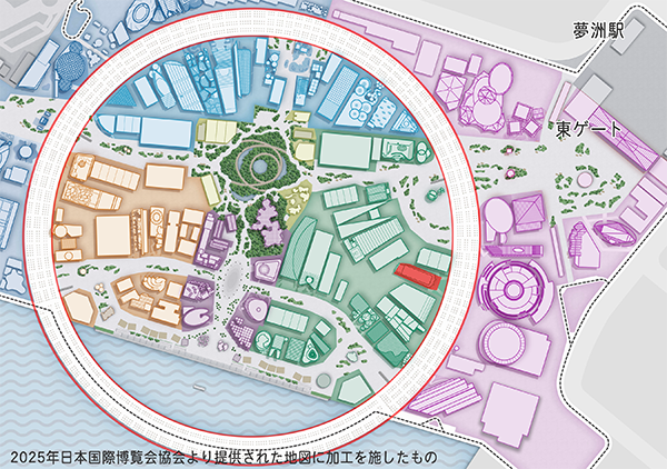 カタール館スタンプ