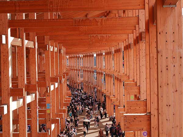 大屋根リング竹中工務店施工