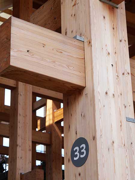 大屋根リング竹中工務店施工