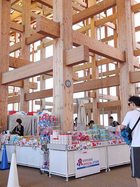 大屋根リング竹中工務店施工