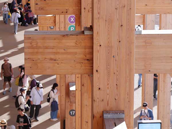 大屋根リング竹中工務店施工