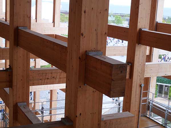 大屋根リング竹中工務店施工