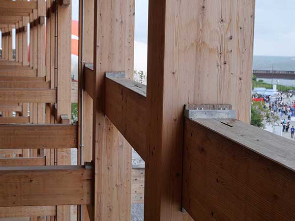 大屋根リング竹中工務店施工