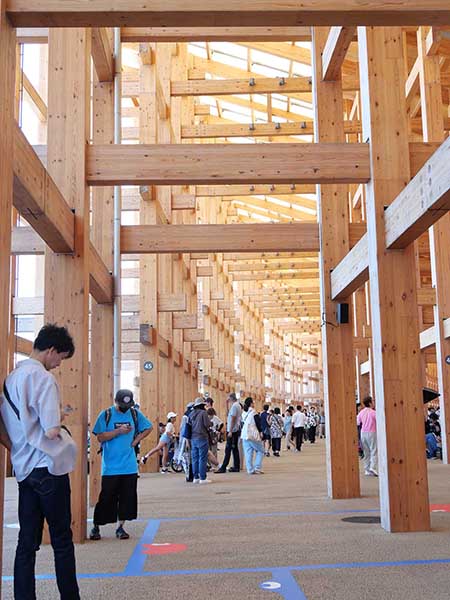 大屋根リング大林組