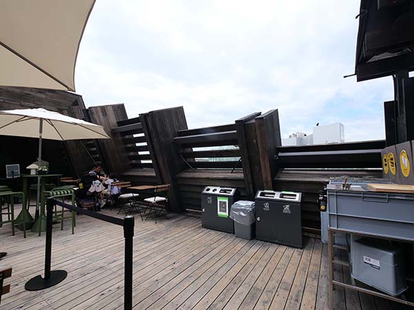 関西万博北欧館屋上