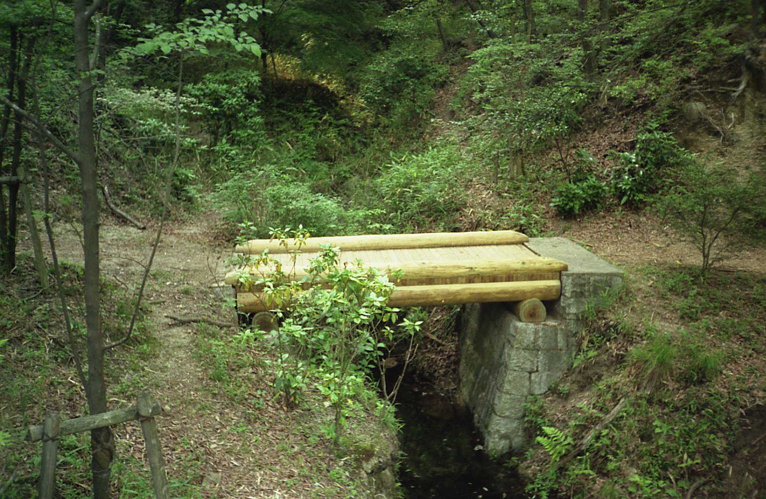 木橋-中川木材産業施工