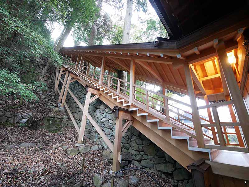 丹生川上神社下社のスギ