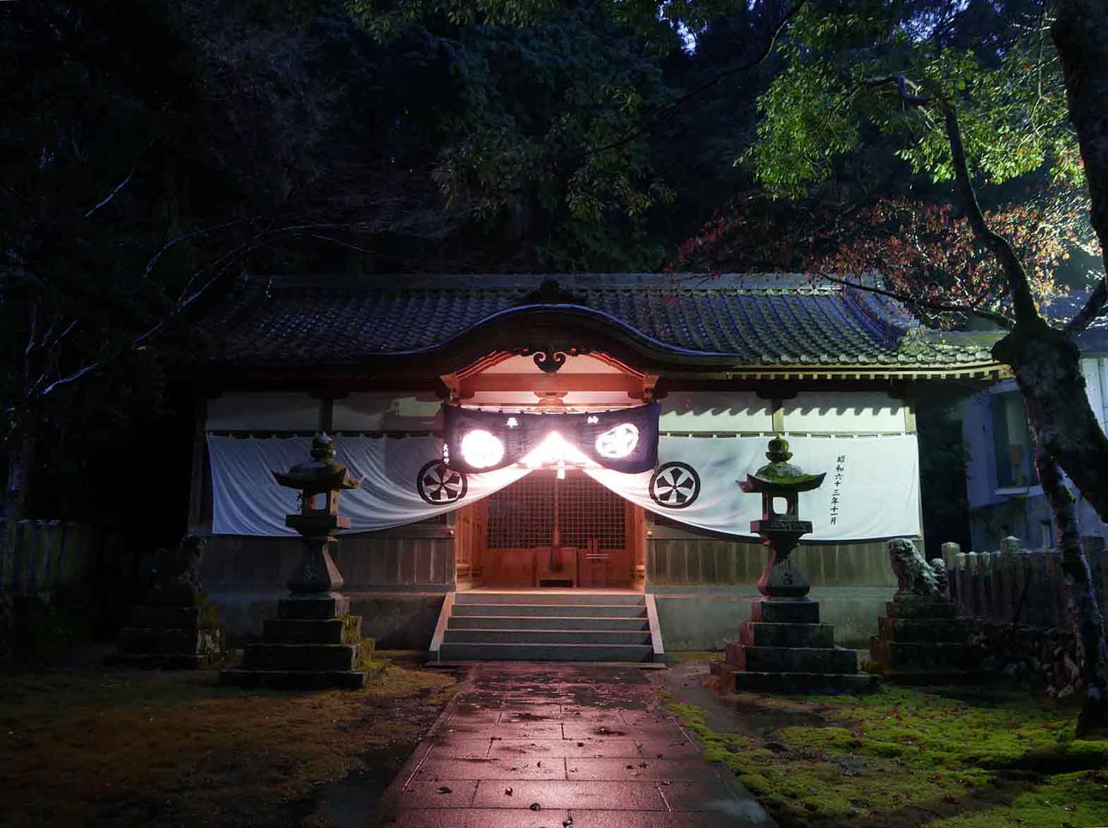 大沢神社の杉