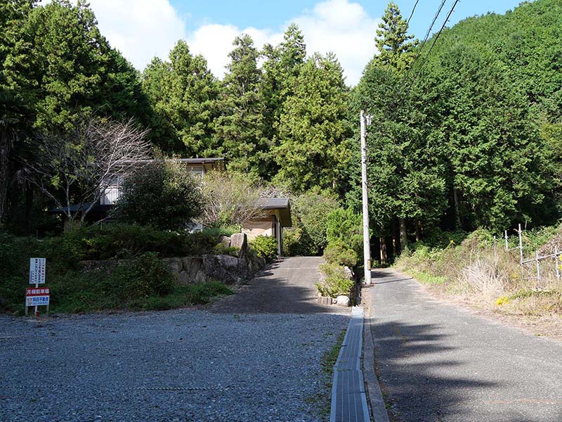 法泉寺跡のシンバク