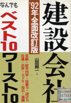 建設会社なんでもベスト１０ワ－スト１０