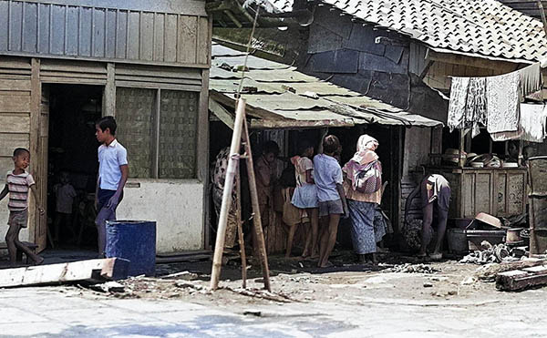 屋台、市場